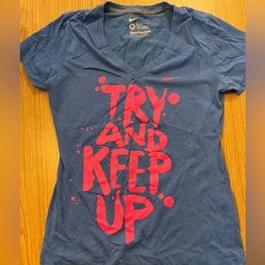 Nike workout tee shirt. Size medium